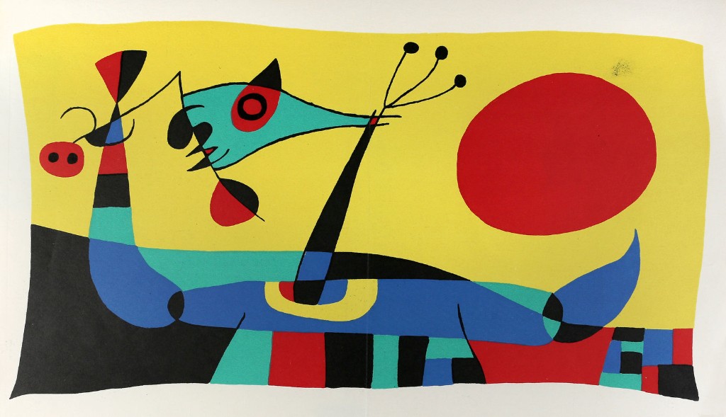 Joan Miró — Peacock Feathers